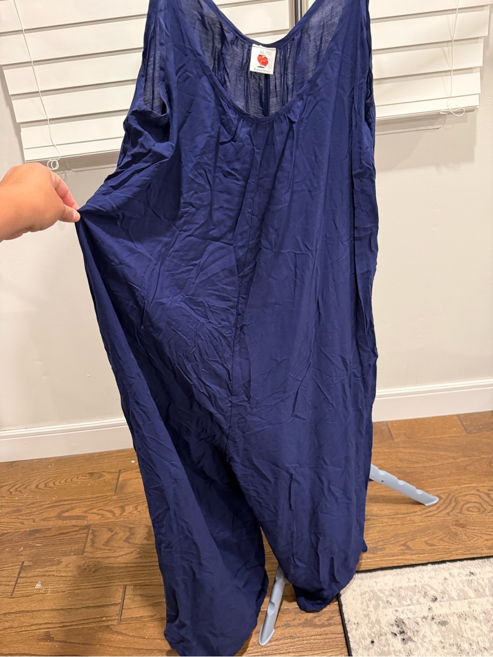 Unbranded Navy Blue Women's Jumpsuit - Relaxed Fit